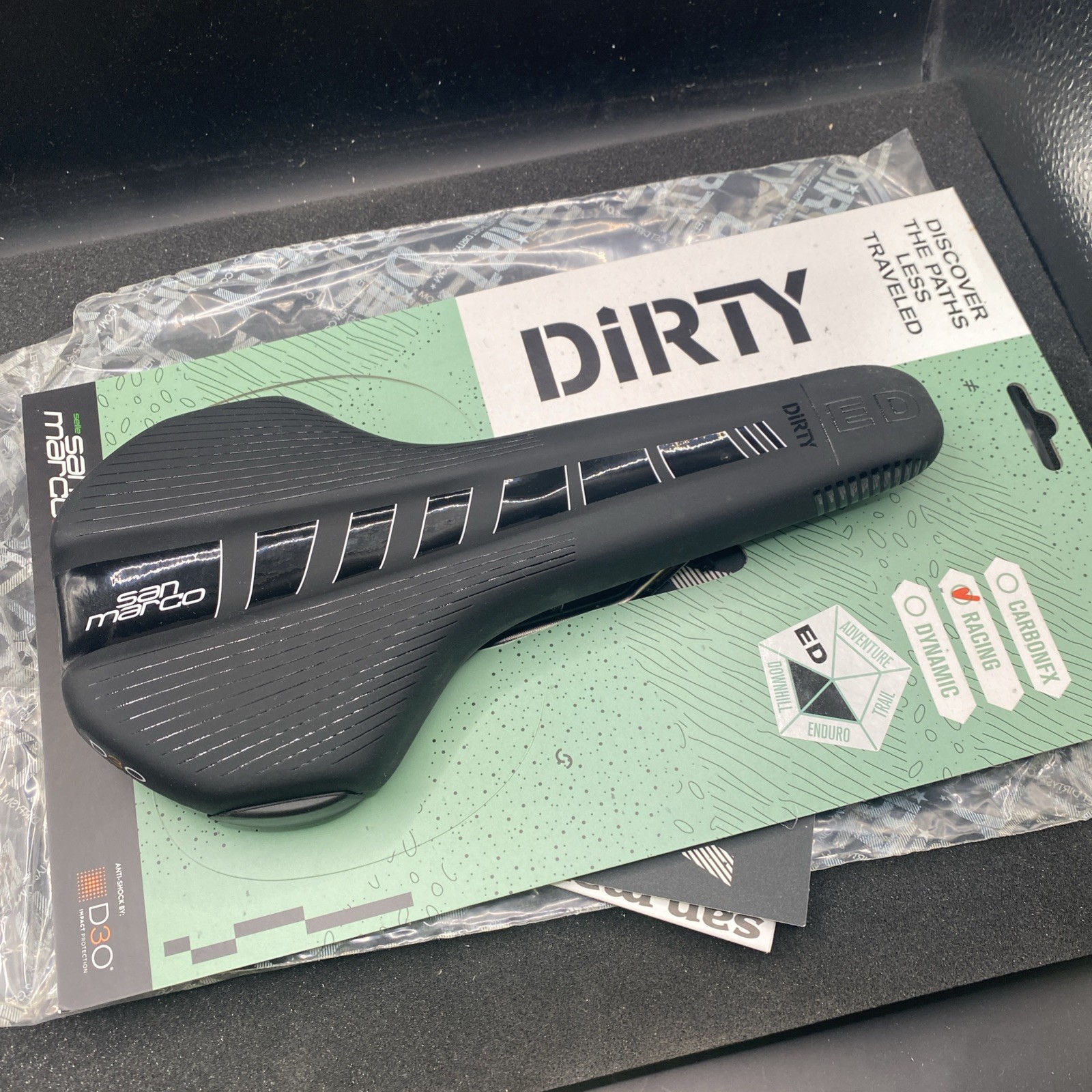 Selle San Marco Dirty Ed Cycling Saddle Seat 260x134mm (s5)