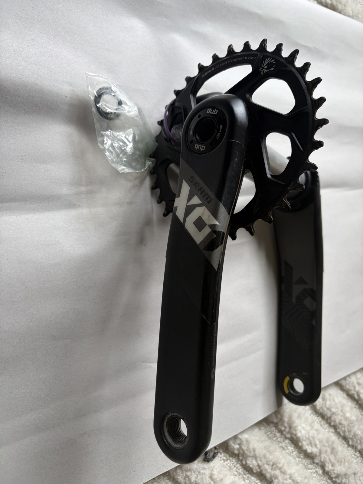 SRAM X01 Eagle 1×11 Single Speed Crankset 175 DUB 30T Eagle 2 Direct Mount