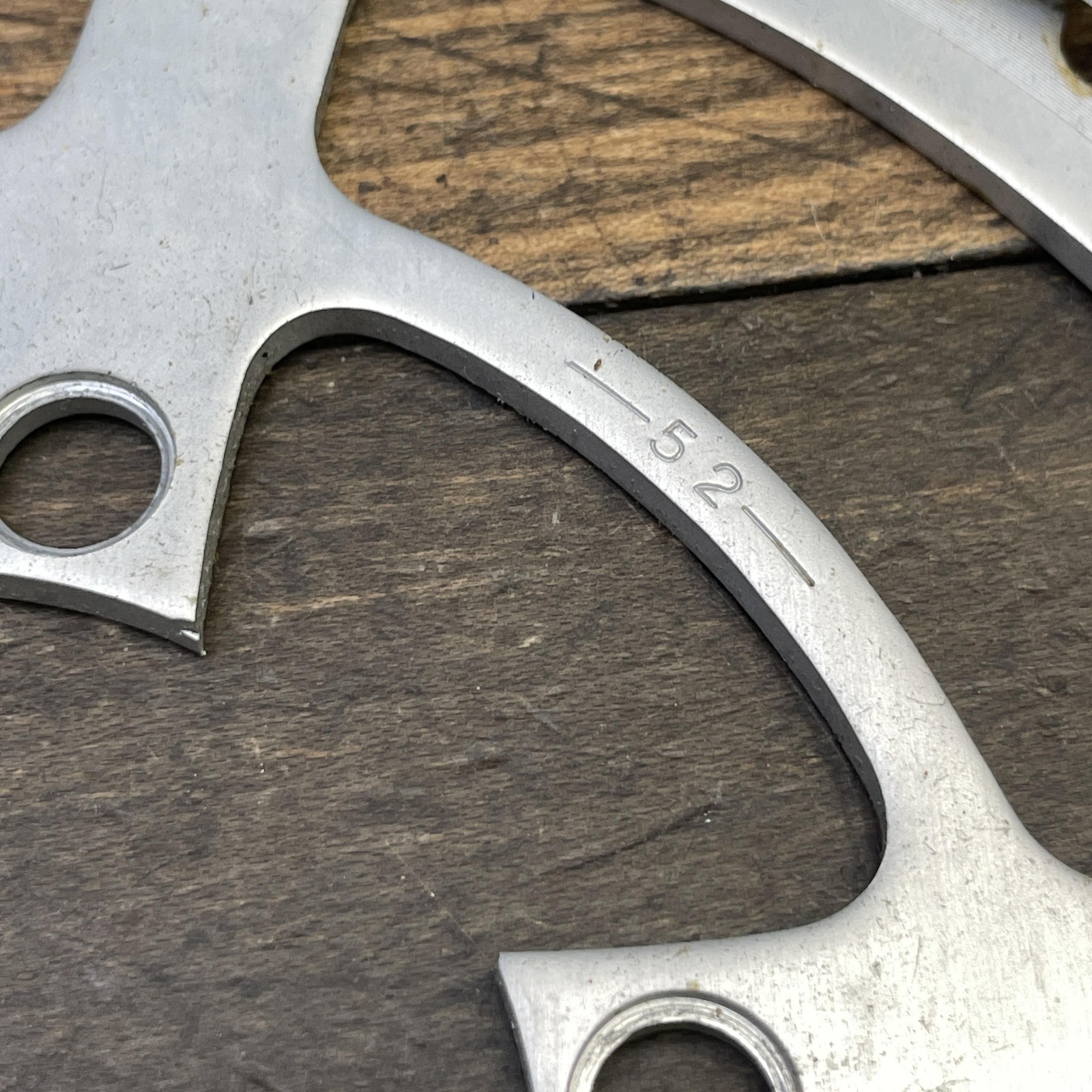 Vintage SR Sakae 52t Chainring Guard 52 Tooth 86 BCD Road Touring 80s Alloy