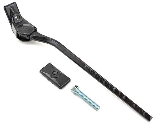 Greenfield KS2B Center Mounted Kickstand 285mm for Bikes 22 and Under Black