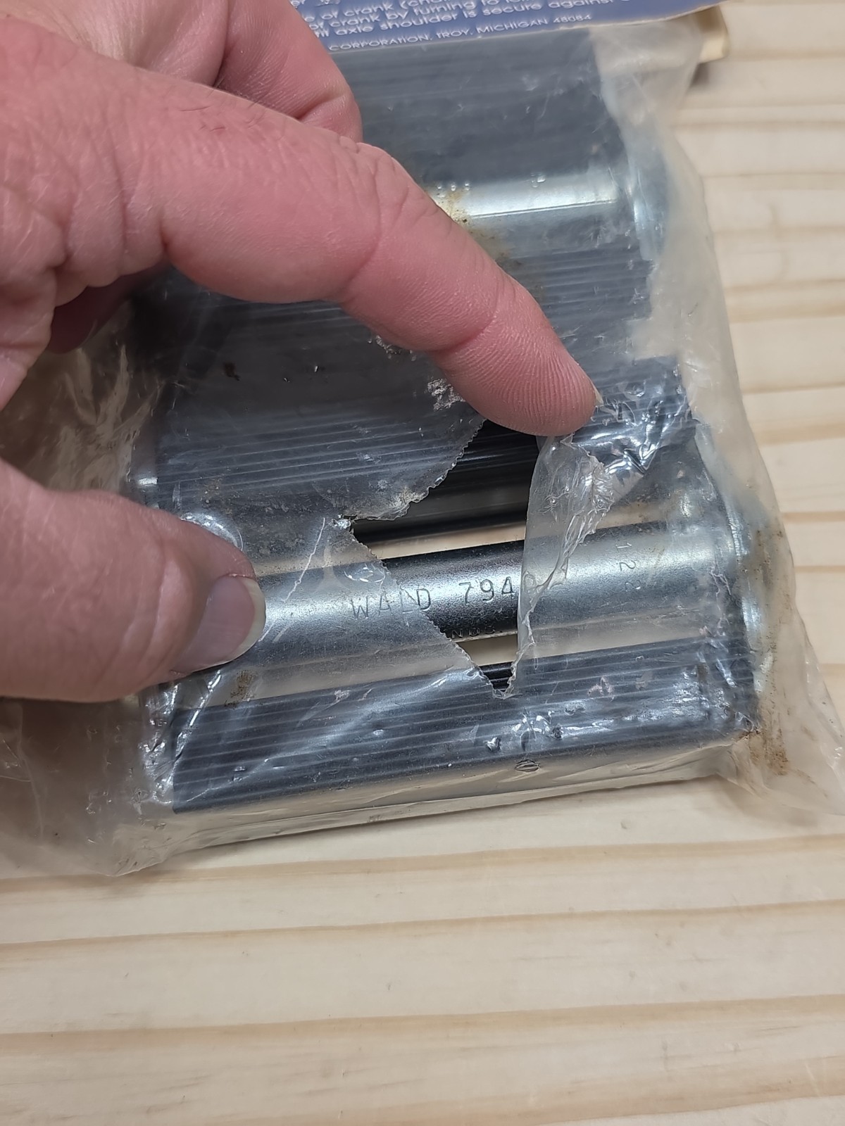 Vintage 9/16″ Thread Reflector Pedals Wald 7940 New in Package Made In USA Kmart