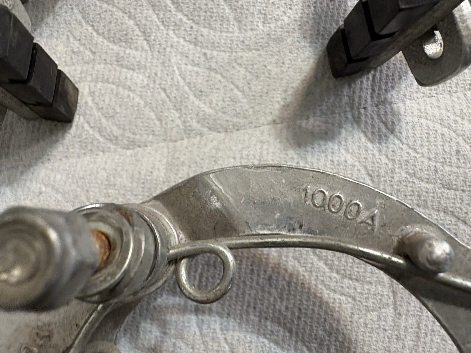 BMX 1000A Sidepull Brake Caliper PAIR Front Rear Silver used brakes APSE CHINA