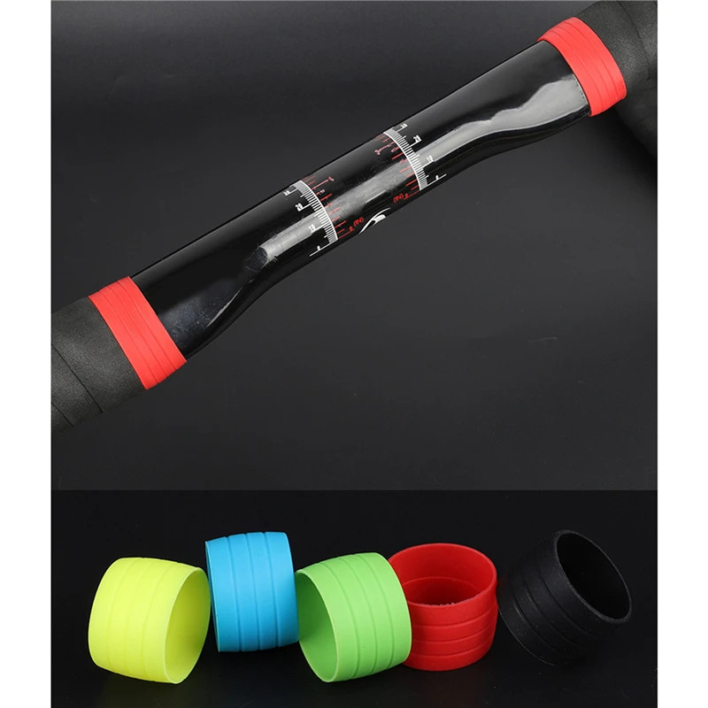 Bicycle Handlebar Plug 2pcs Silicone Anti-skip Fixed Ring Road Bike Shift Handle