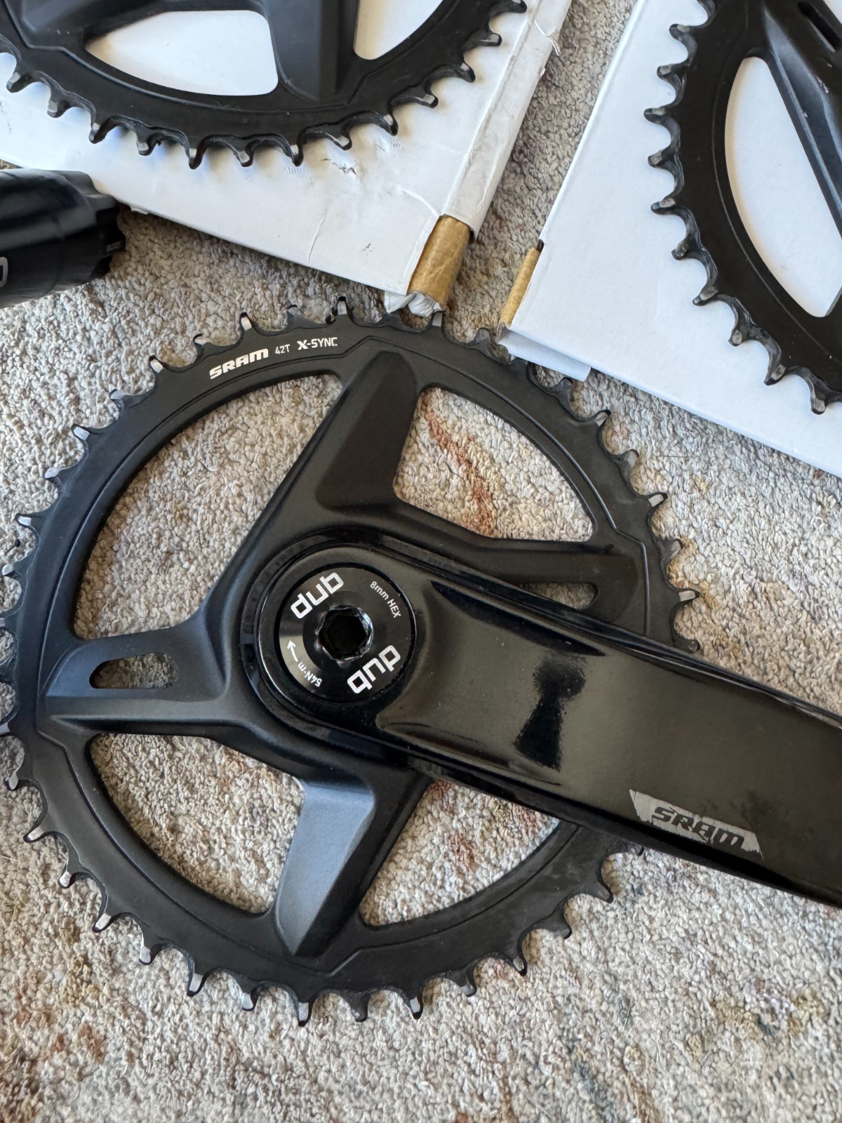 SRAM Rival 1 170mm 42/40/38-Tooth X-Sync Crankset + Power Meter