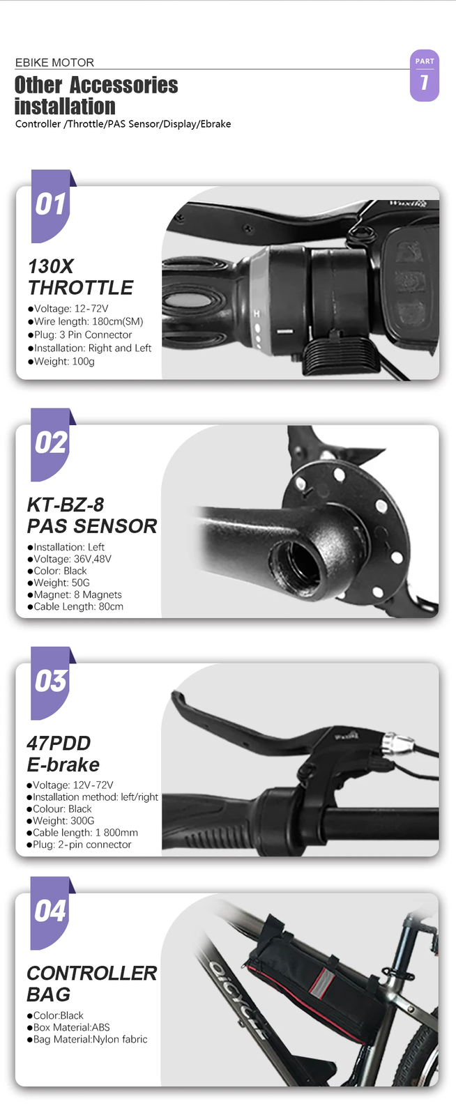 72V 5000W Snow Fat Electric Bike 20/24/26inch Brushless Non-gear Rear Hub Motor
