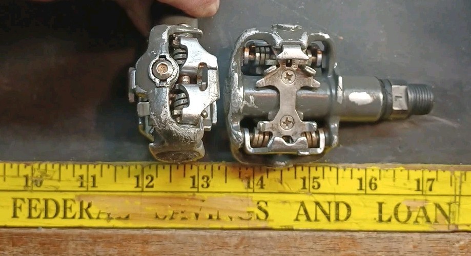 Ritchey Wellgo MTB Dual Sided Clipless Pedals 9/16″ w/ Cleats SPD Logic Vintage