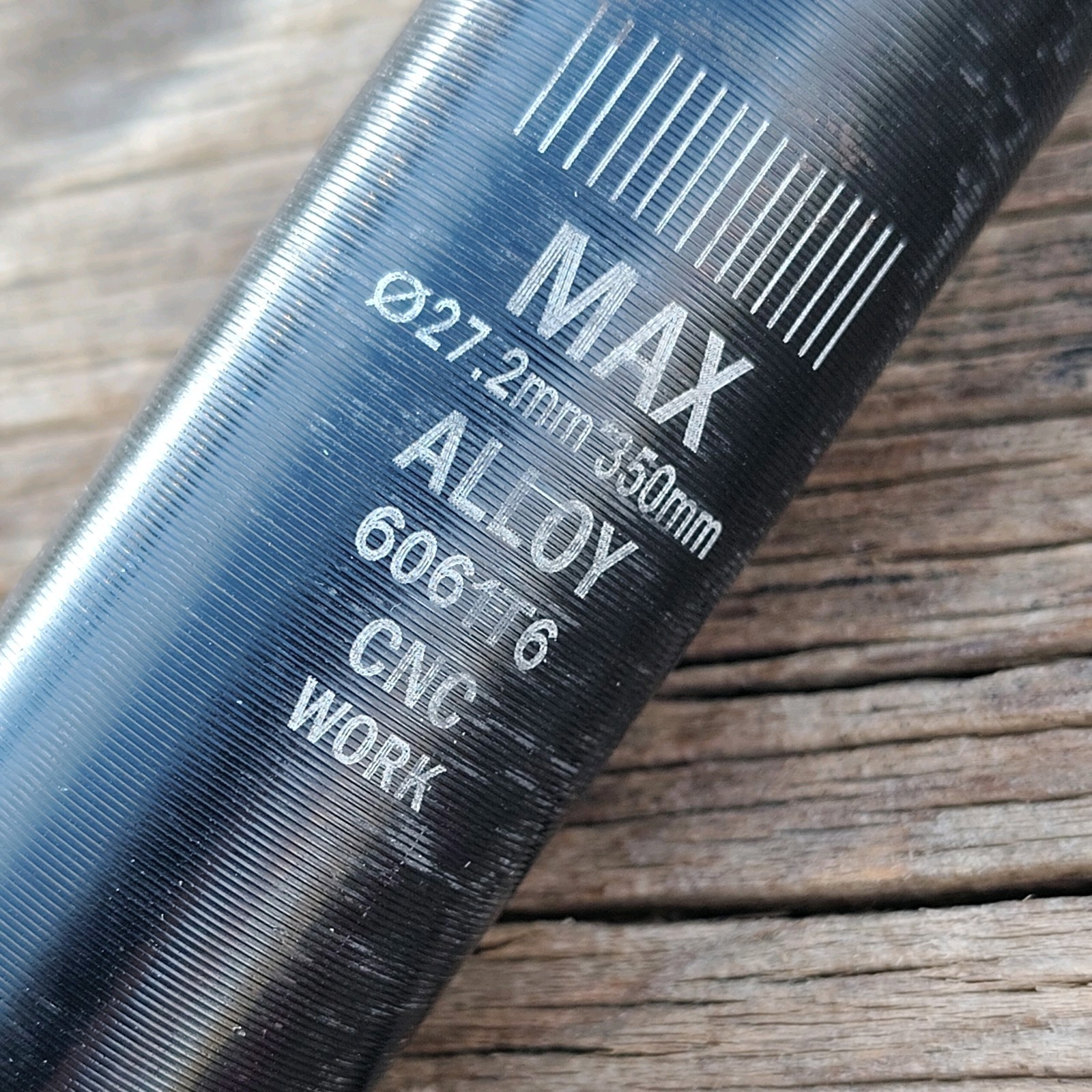 RockBros Seatpost 27.2 mm 350 mm 6061T6 Aluminum Alloy Dual-Bolt