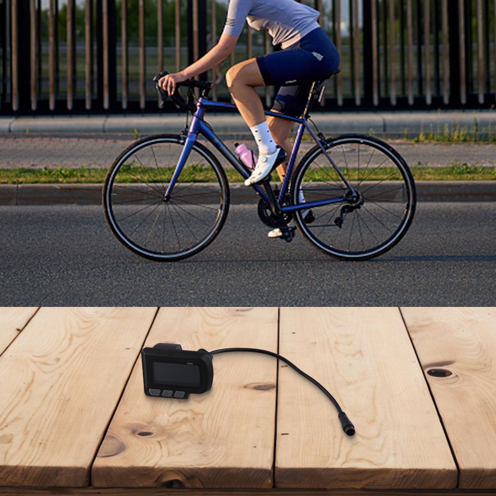 User Friendly LCD Screen for E Bike Applications at Voltage Levels of up to 48