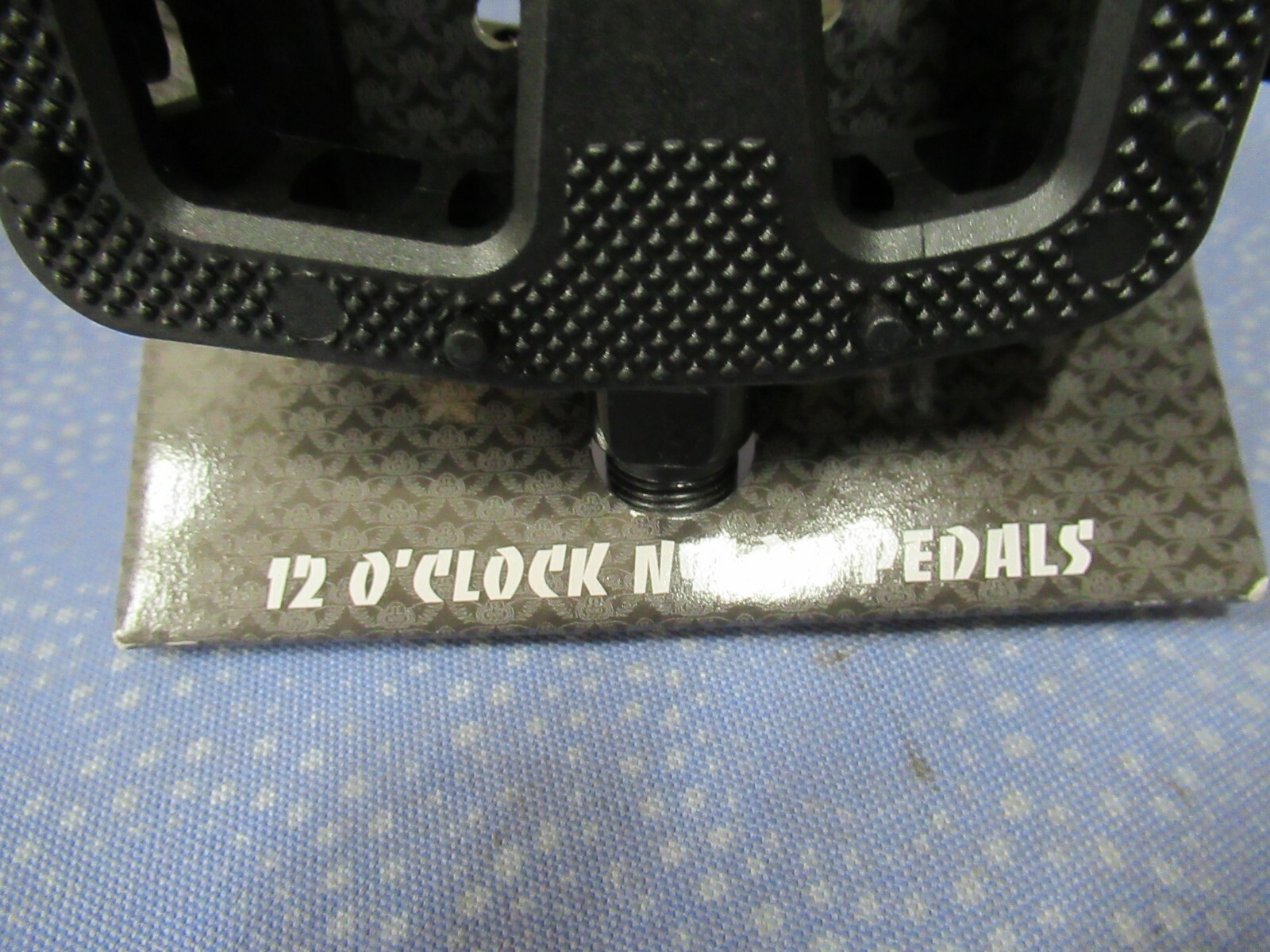 SE Bikes / Racing 12 O’Clock Black Nylon 9/16″ Bike Pedal Set Fit Universal- New