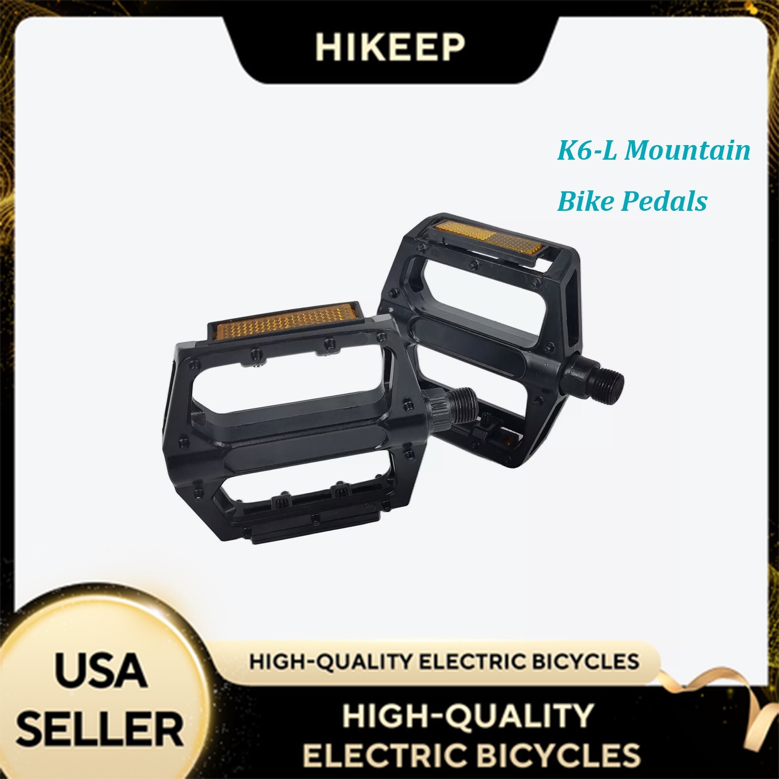 A pair of Pedals Electric Bike Pedals for Hikeep K6L K6G Bike High quality Pedal