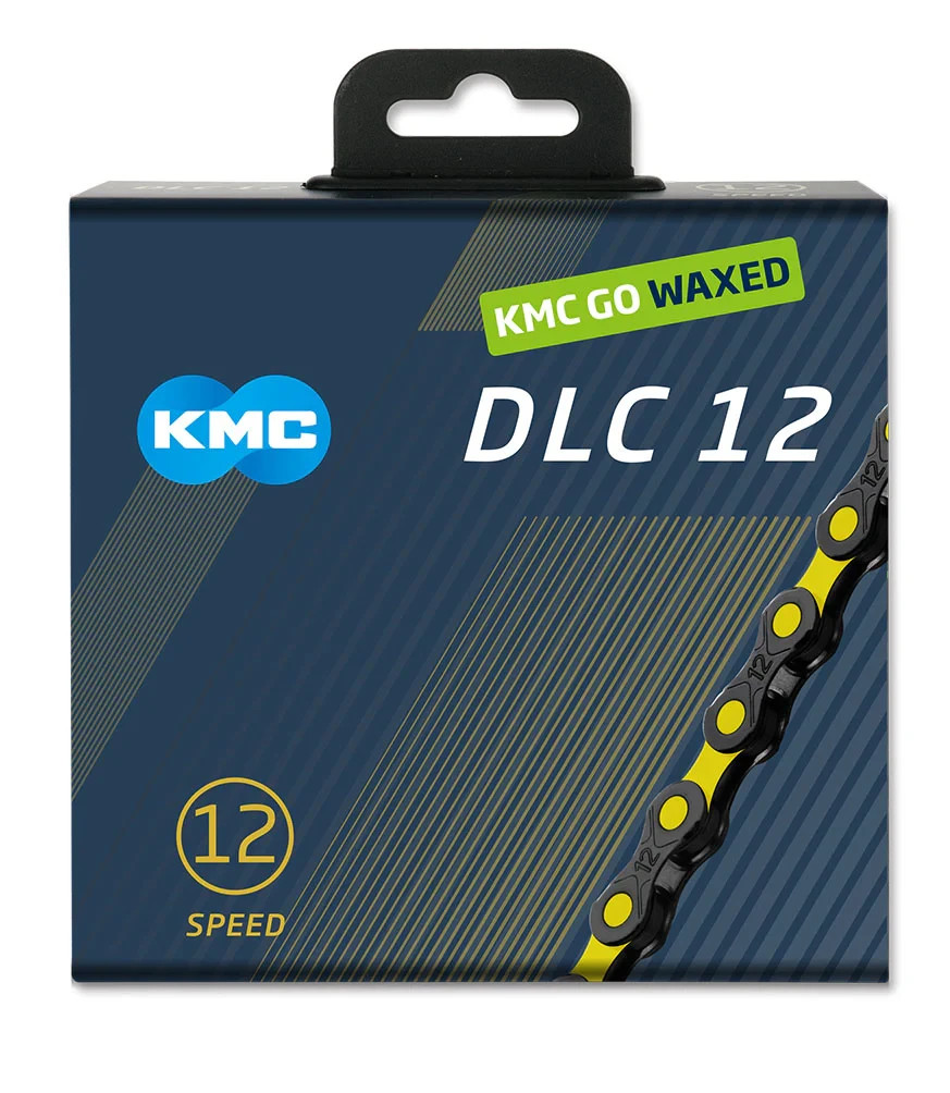 KMC DLC 12 Speed Waxed Mountain Road Bike Chain fit SRAM Shimano 126 Links