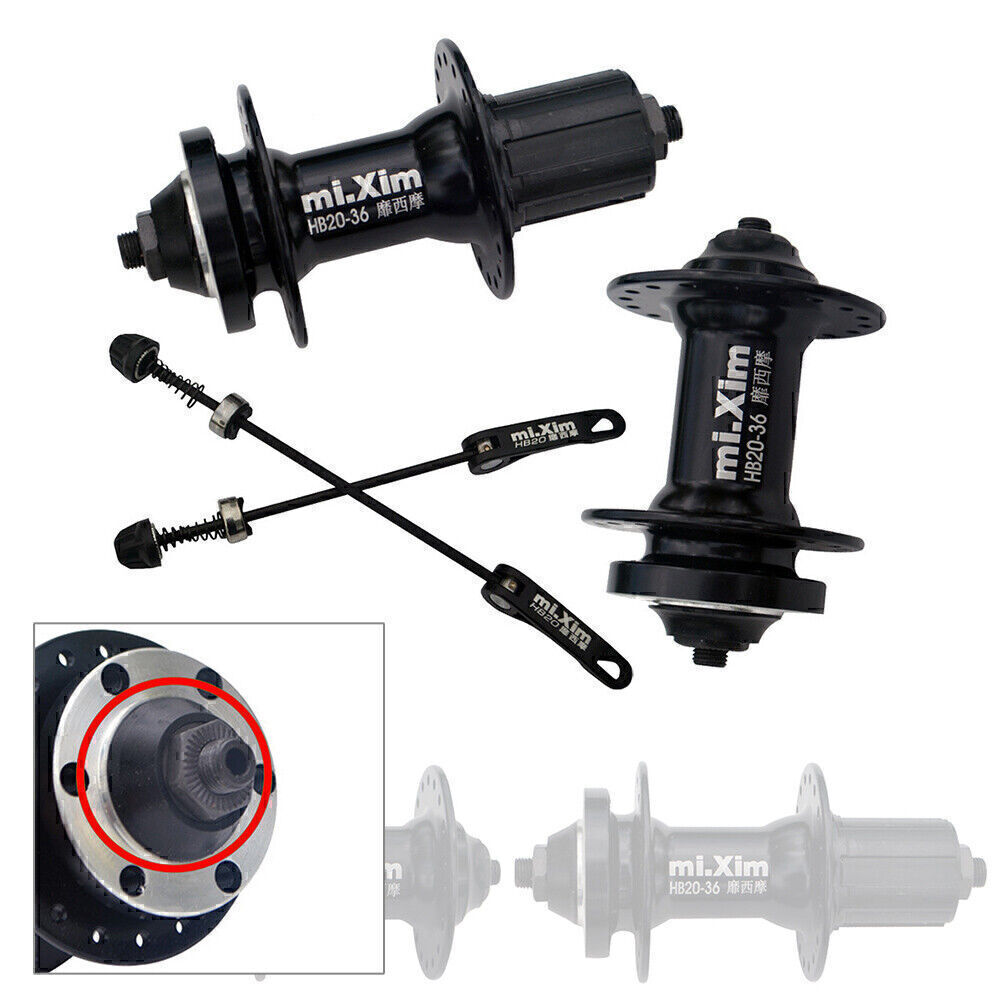 32/36H MTB Mountain Bike Disc-brake Ball-bearing Threaded/Cassette Hubs 5-10S