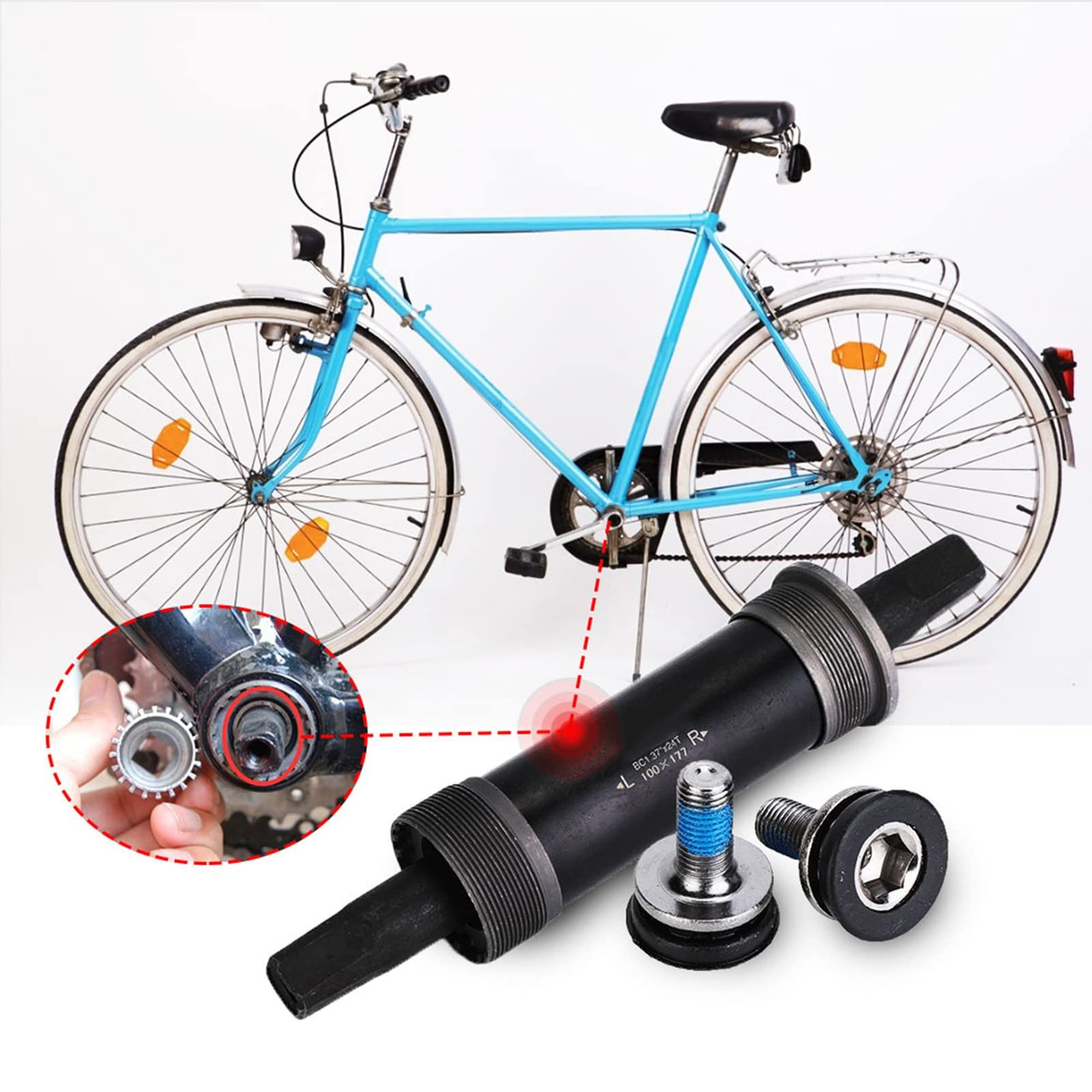 Vgeby1 Bottom Bracket Bsa-Innenlager Bike Square Taper Bottom Bracket For Fat