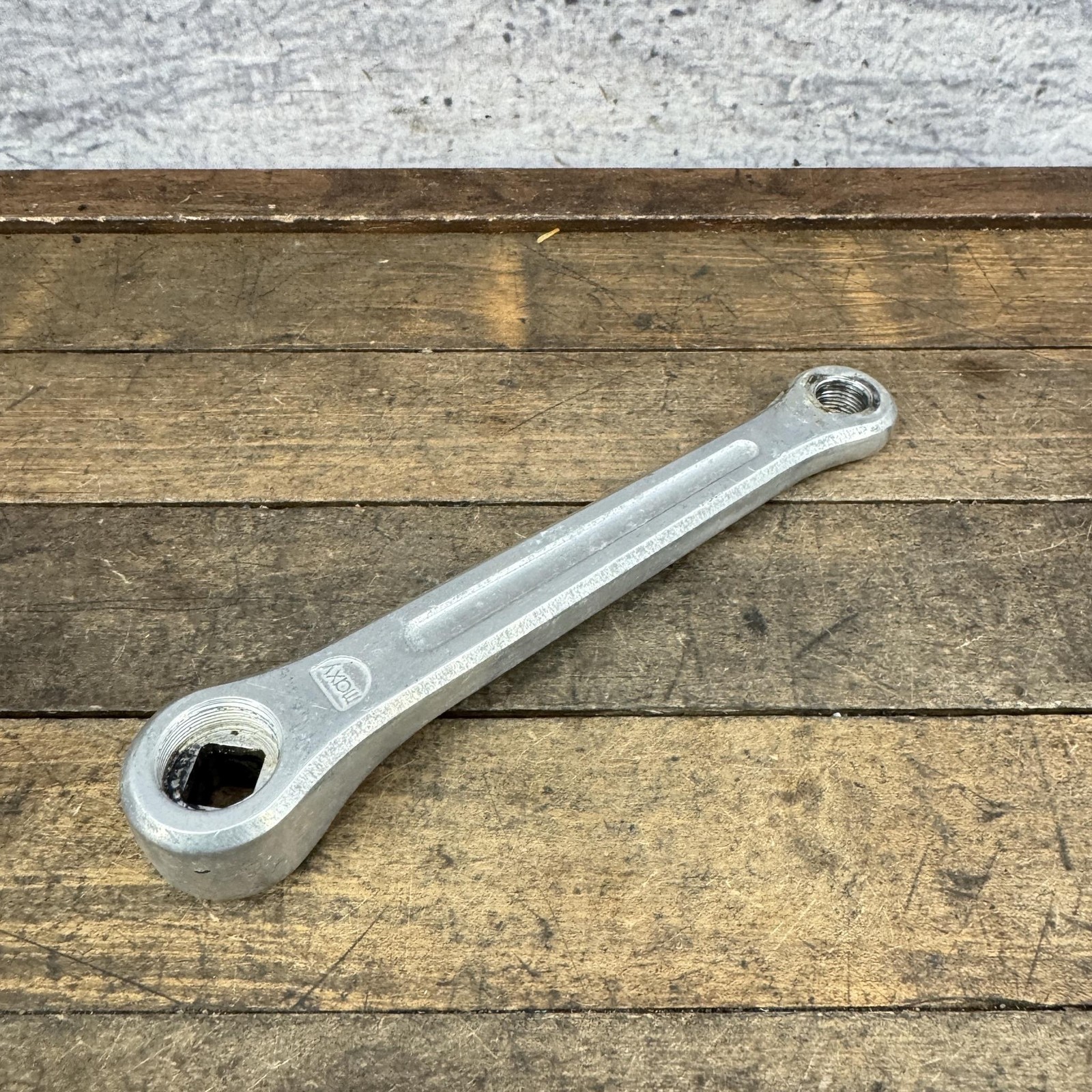 Vintage Maxy BMX Left Crank Arm 171mm Square Taper Forged Japan F-12
