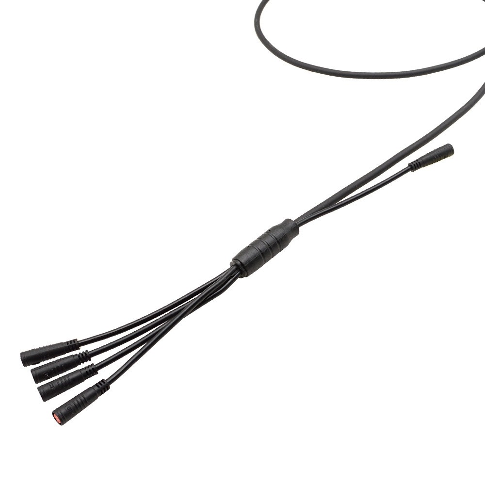 Ebike 2T4 Extension Cable for Throttle Brake Display Waterproof Plug 150cm