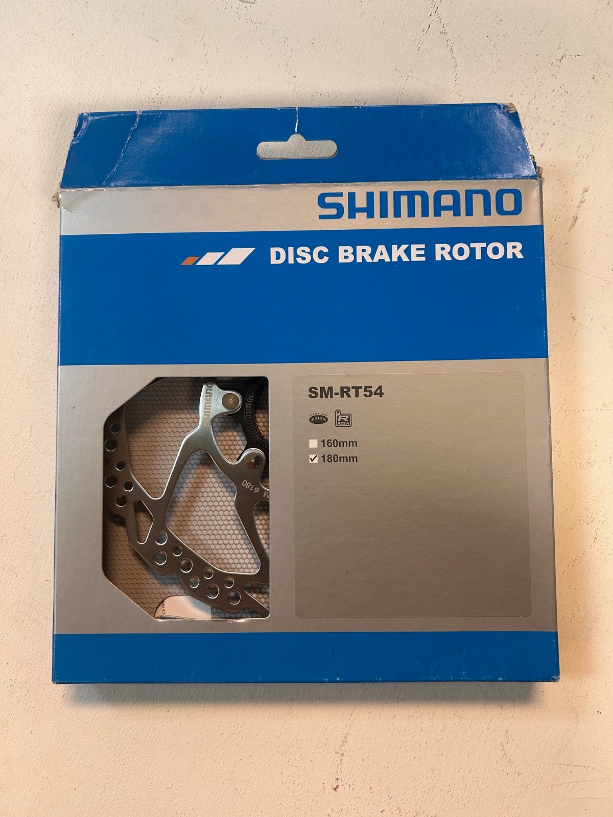 New 5x Shimano SM-RT54 disc brake rotors 180mm Centerlock bulk lot bike shop