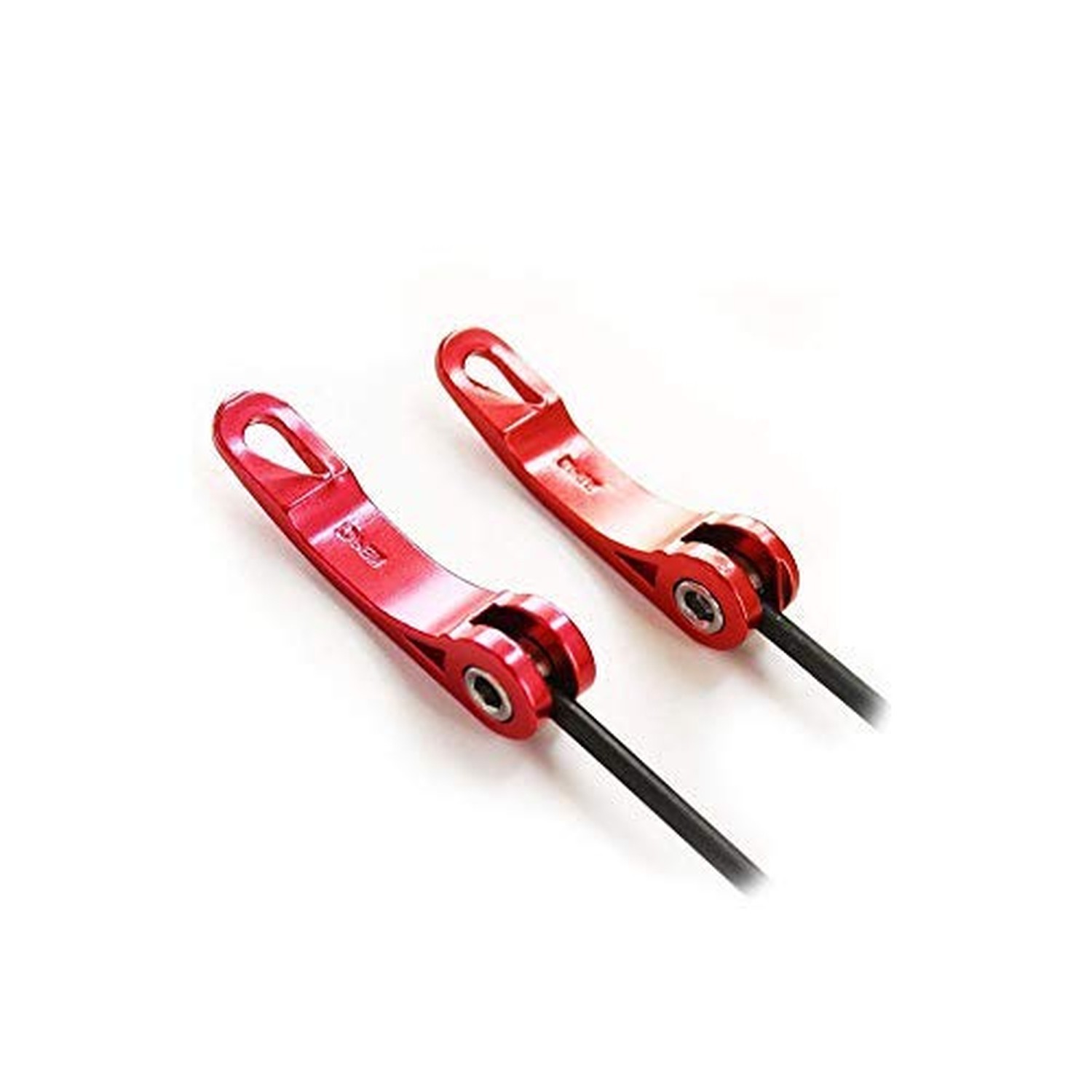 Bike Skewer Quick Release Mountain Bike Road City Bike 145/185 mm, Black Pole