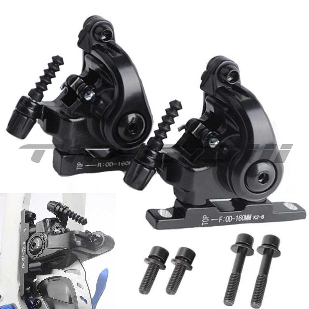 Racework Mechanical Caliper Line Pulling Mechanical Disc Brake Dual Piston