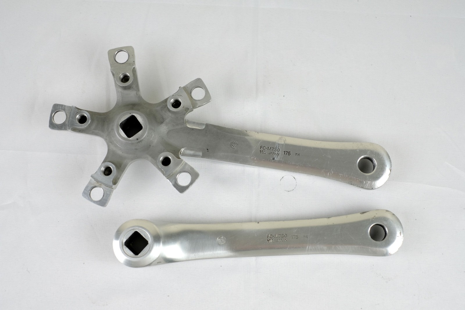 Vintage Shimano Deore XT FC-M730 Crank Arms 175mm