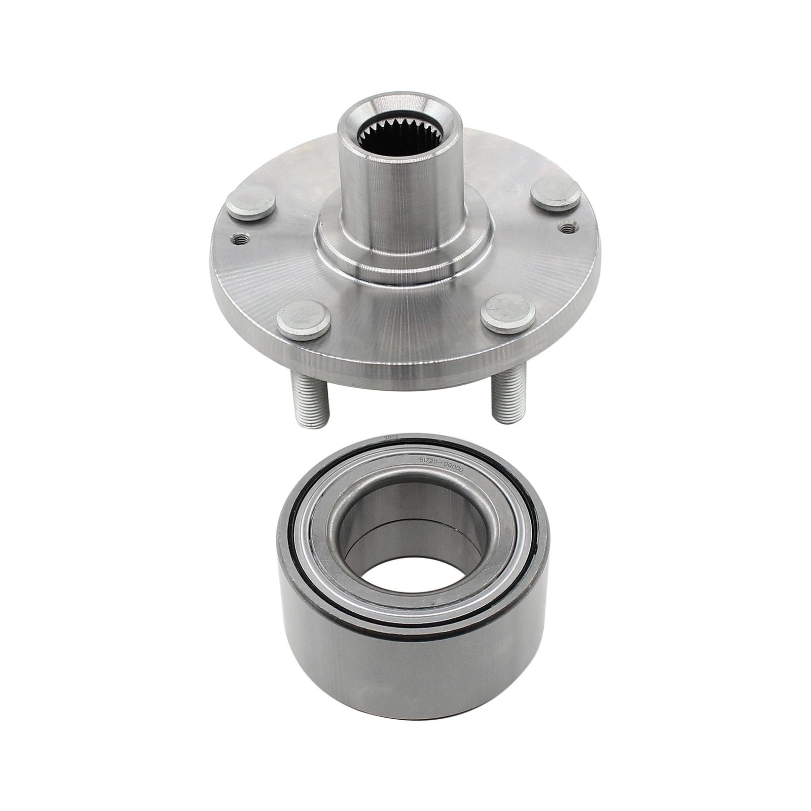 Front Driver and Passenger Side Wheel Bearing Hub for Hyundai Elantra 2011-16…