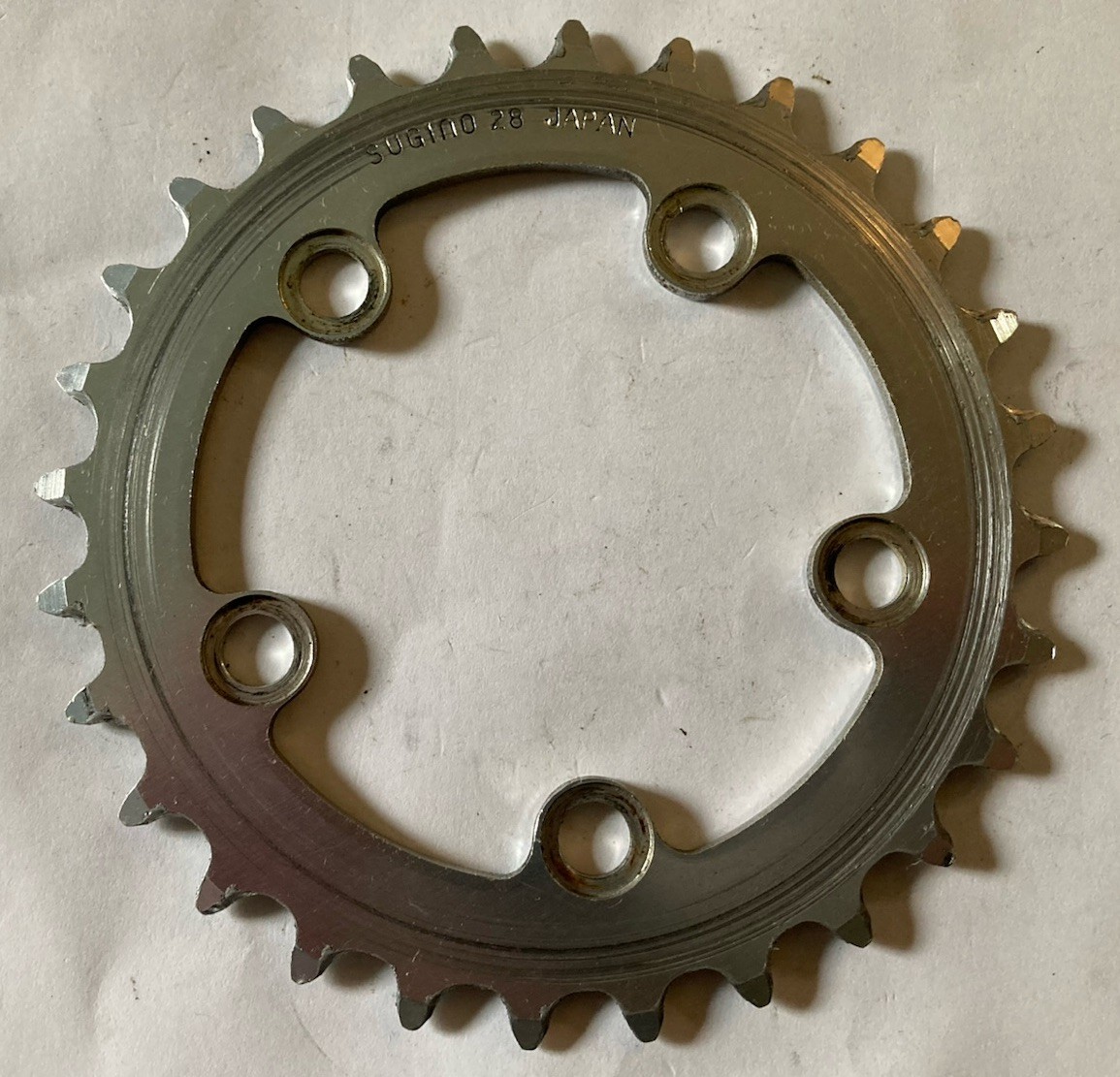 Vintage Sugino Chainring 28T 74 bcd