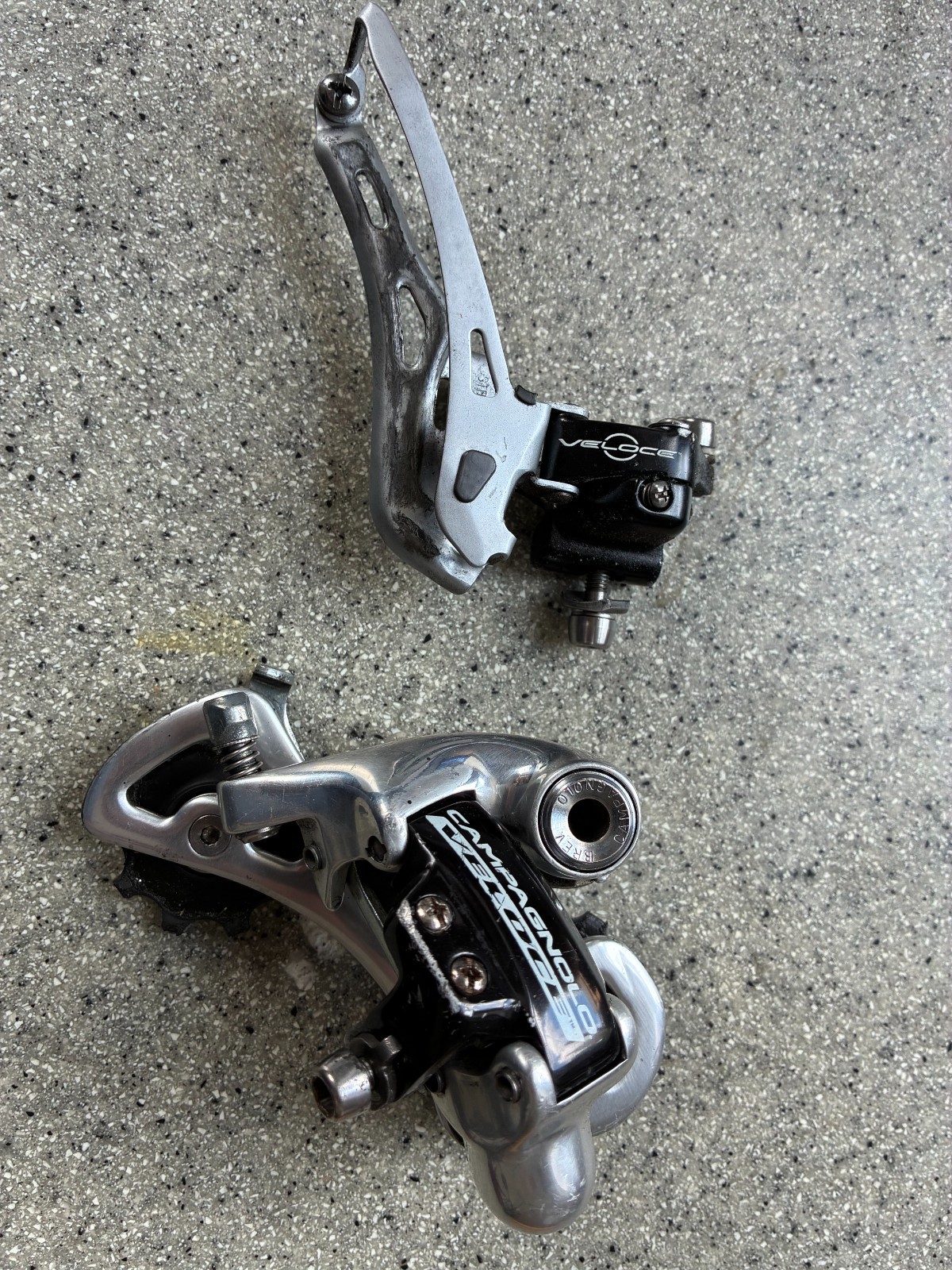 Campagnolo Veloce 10sp front/rear derailleur