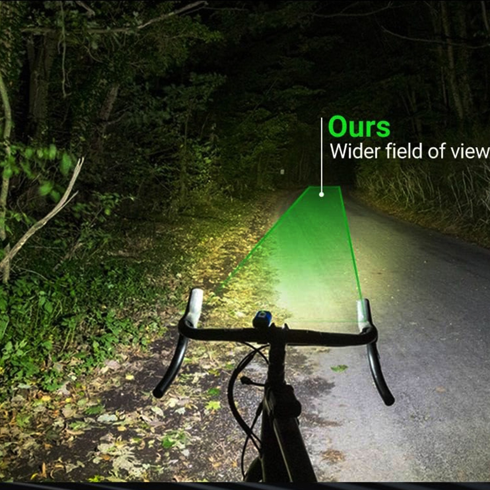 Rechargeable Bike Light Set For Outdoor Adventure Sports For Mountain Road Bikes