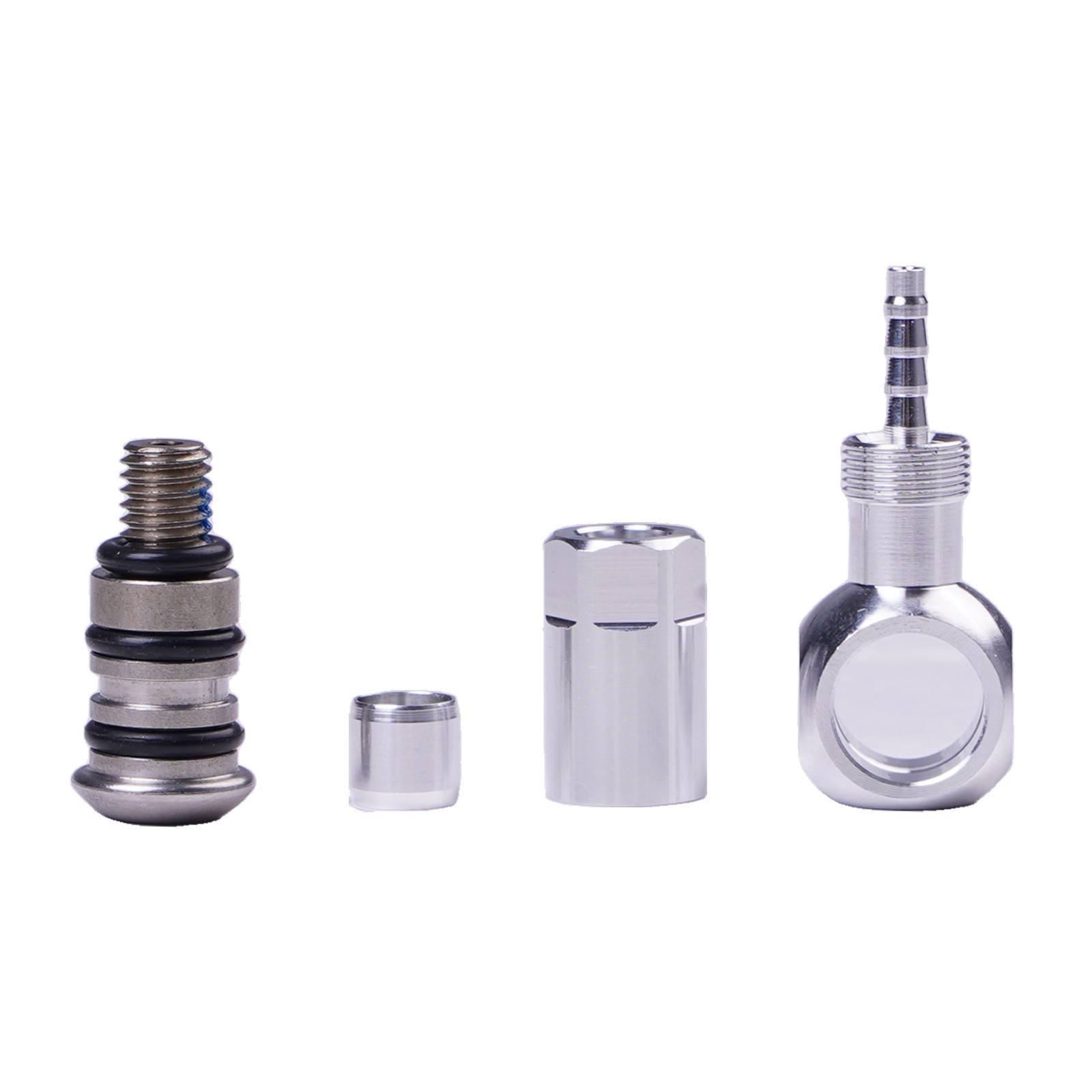 Sleek Aluminium Banjo Fitting with Reliable M5 Bolt for ZOOM875e Brakes
