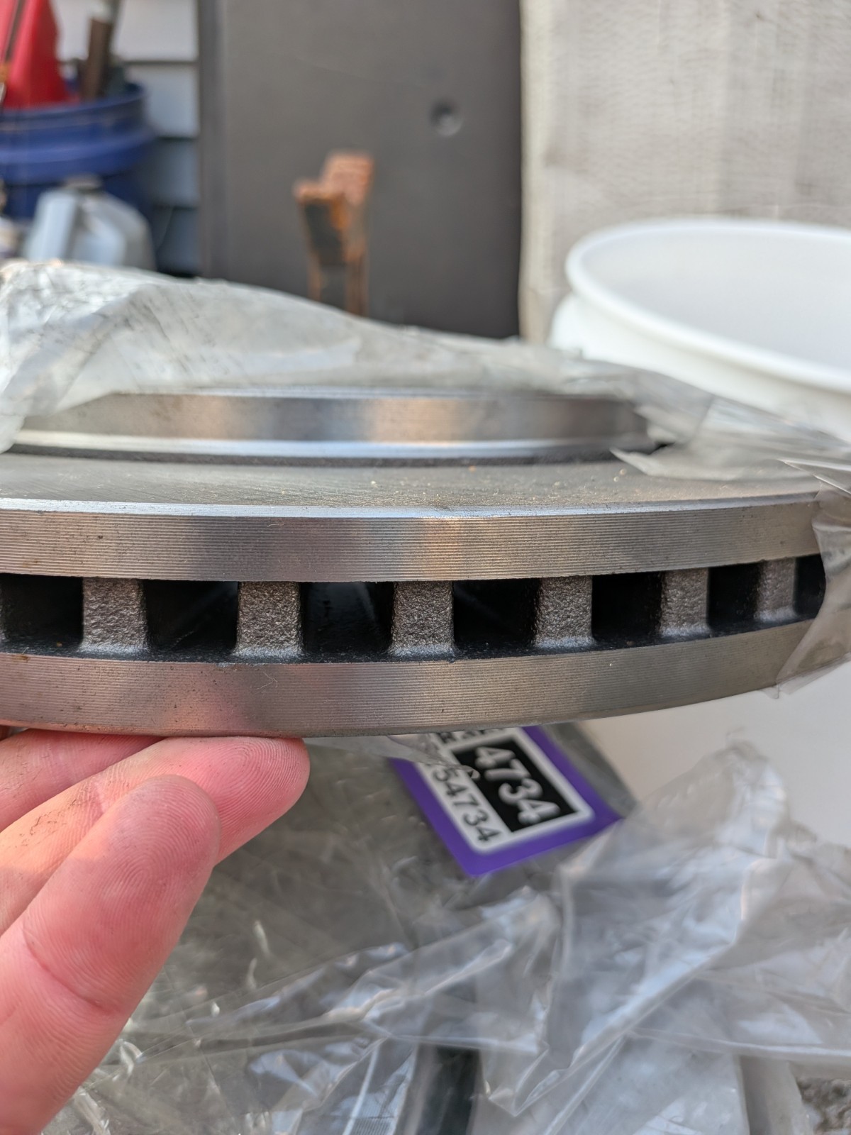Durago Titanium Series Front Vented Brake Rotor