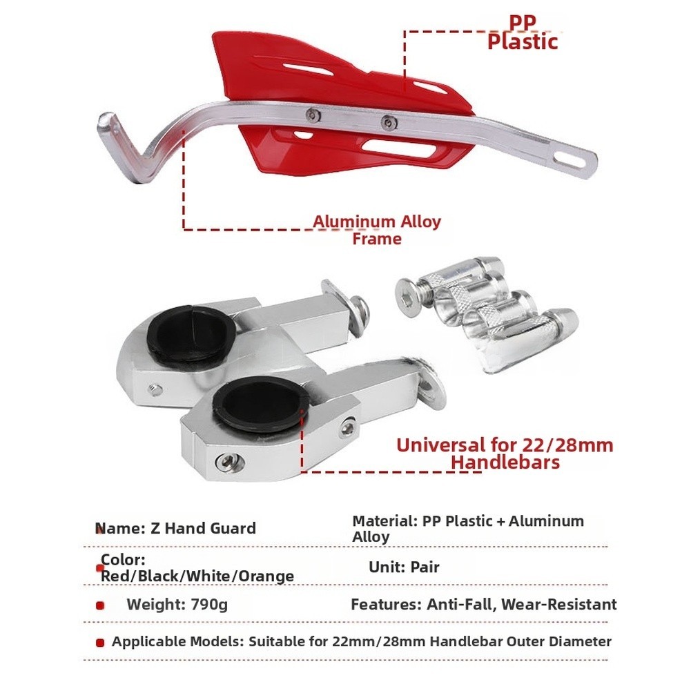 Aluminum Alloy Hand Guards for For surron Compatible with 22mm 28mm Handlebars