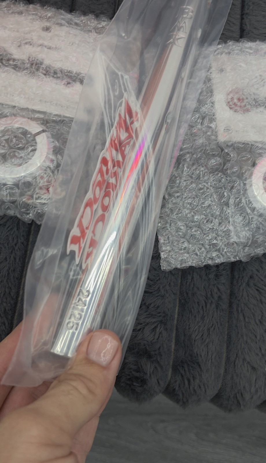 BULLSEYE /WARLOCK Limited Edition»Signed» & Numbered Seat post & Seat Clamp RARE