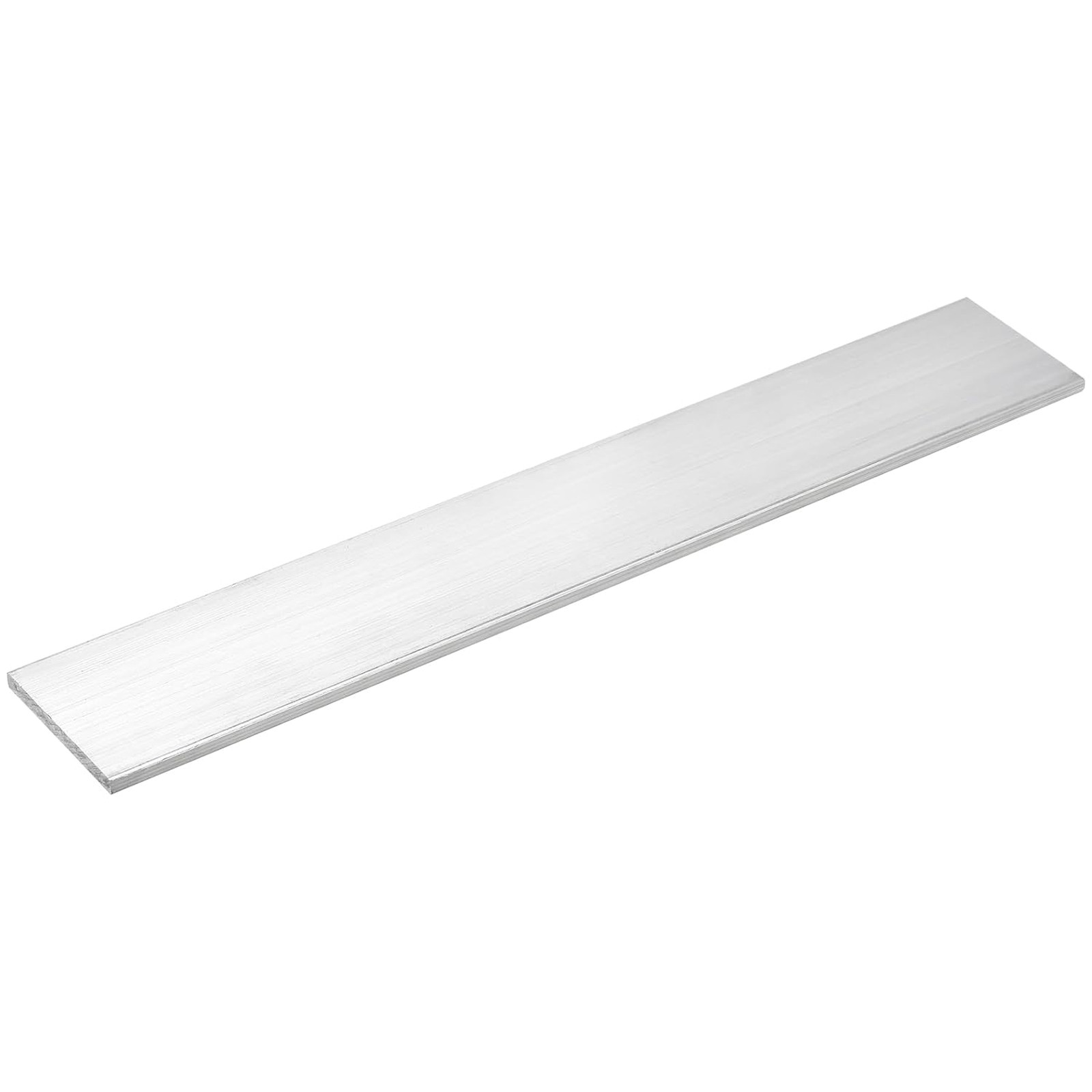 Square Aluminum Flat Bar 6061 Alloy 1/4 Inch Thick 2 Inch Wide 12 Inch Length