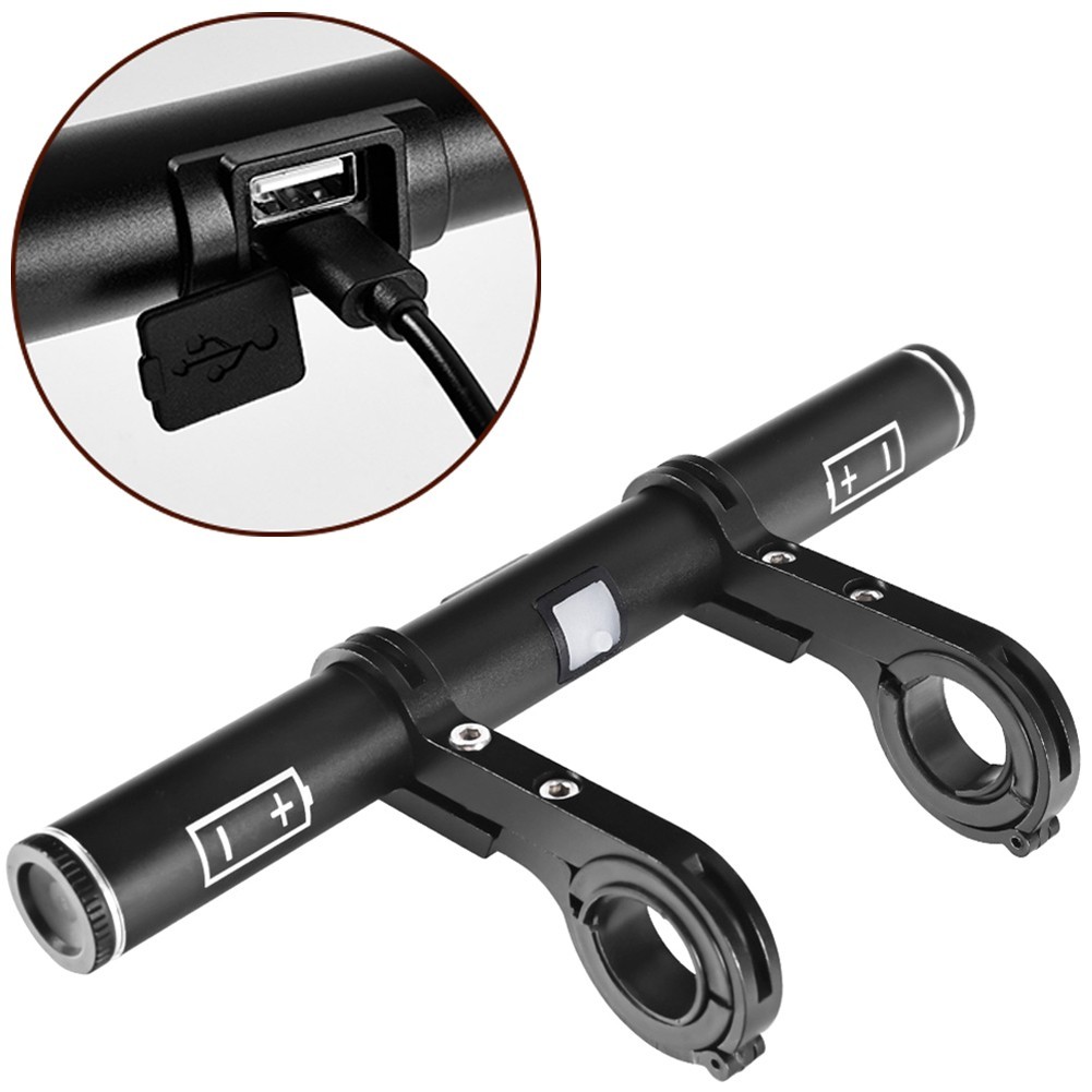 Handlebar Extender with Power Bank 2000mAh Battery Aluminum Alloy Waterproof