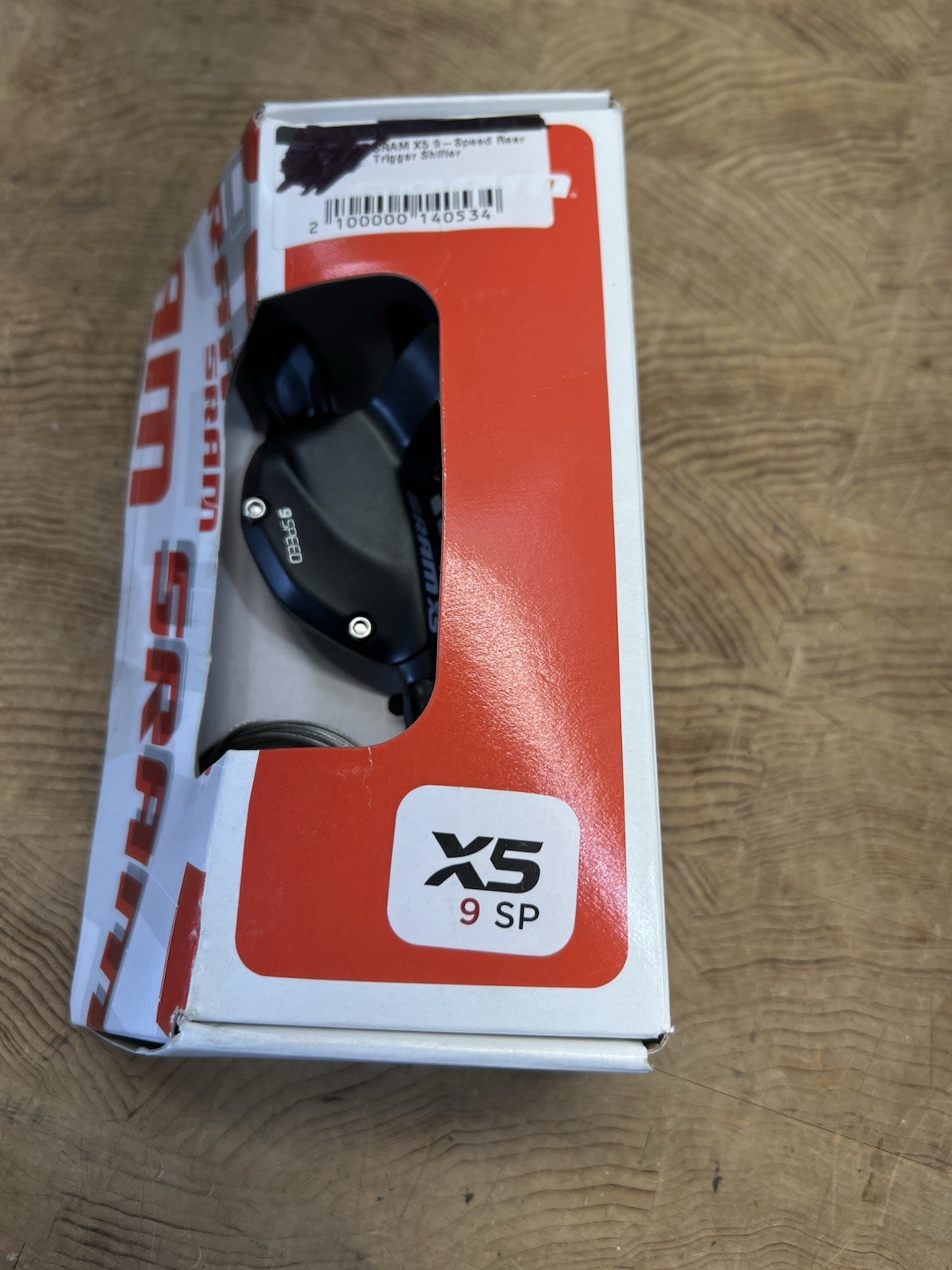 SRAM X5 Rear Trigger Shifter Shift Lever 9 speed 1:1 pull Ratio Mountain