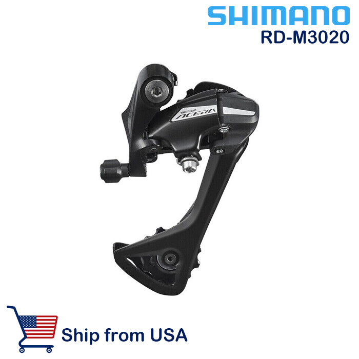 Shimano Acera RD-M3020 SGS 7 / 8 Speed Rear Derailleur MTB Long Cage