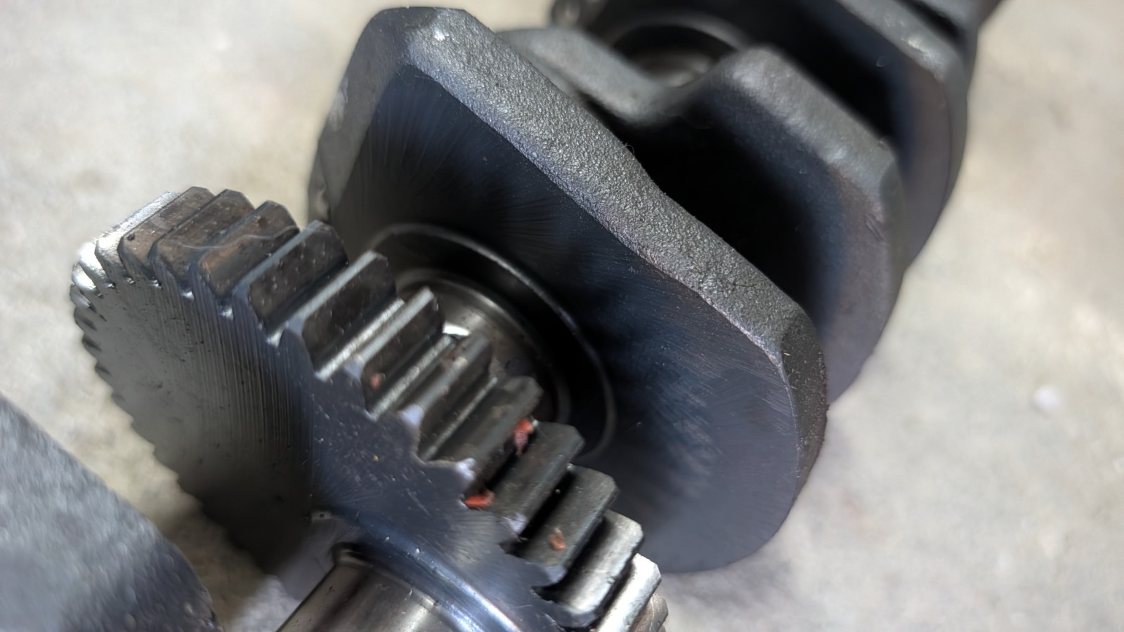 Kawasaki ZX-4 ZX400G Genuine OEM Engine Crankshaft Crank Shaft 38k km Vintage
