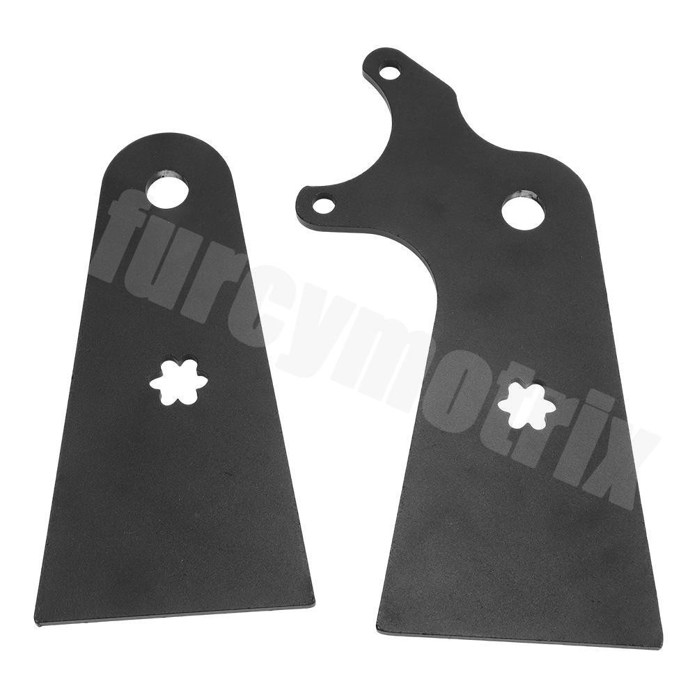 For Big Brake – 6in Flat Stretch Tabs 5/8″ axle hole For CT200 MINI BIKE & More