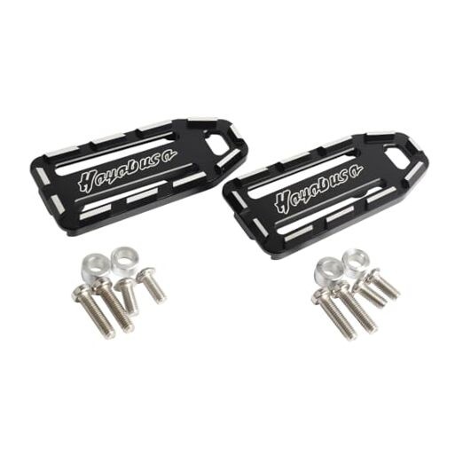 Hayabusa Anti-Slip Aluminum Alloy Foot Peg Covers – CNC Cut Foot Peg Covers