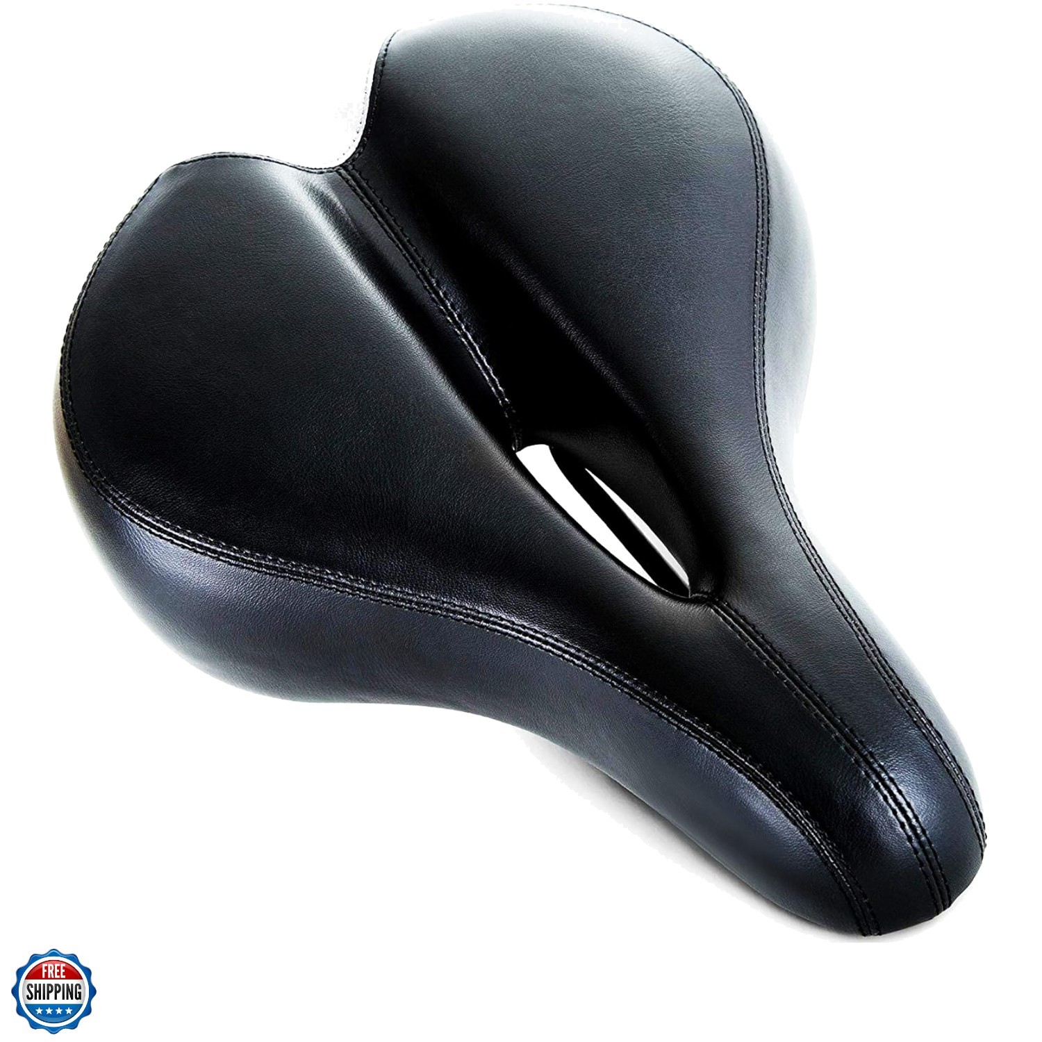 Comfort Saddle for Women & Men – Universal Fit Indoor & Outdoor Bicycles – Ce…