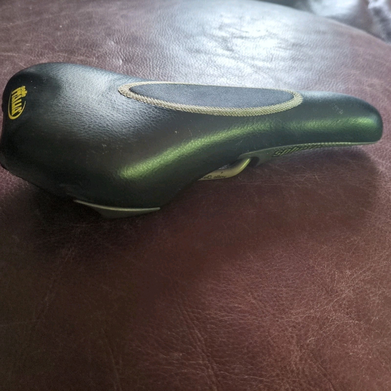 Vintage Selle Italia Sphere Road Saddle 90s Italy Bike Cycling Manganese Rails