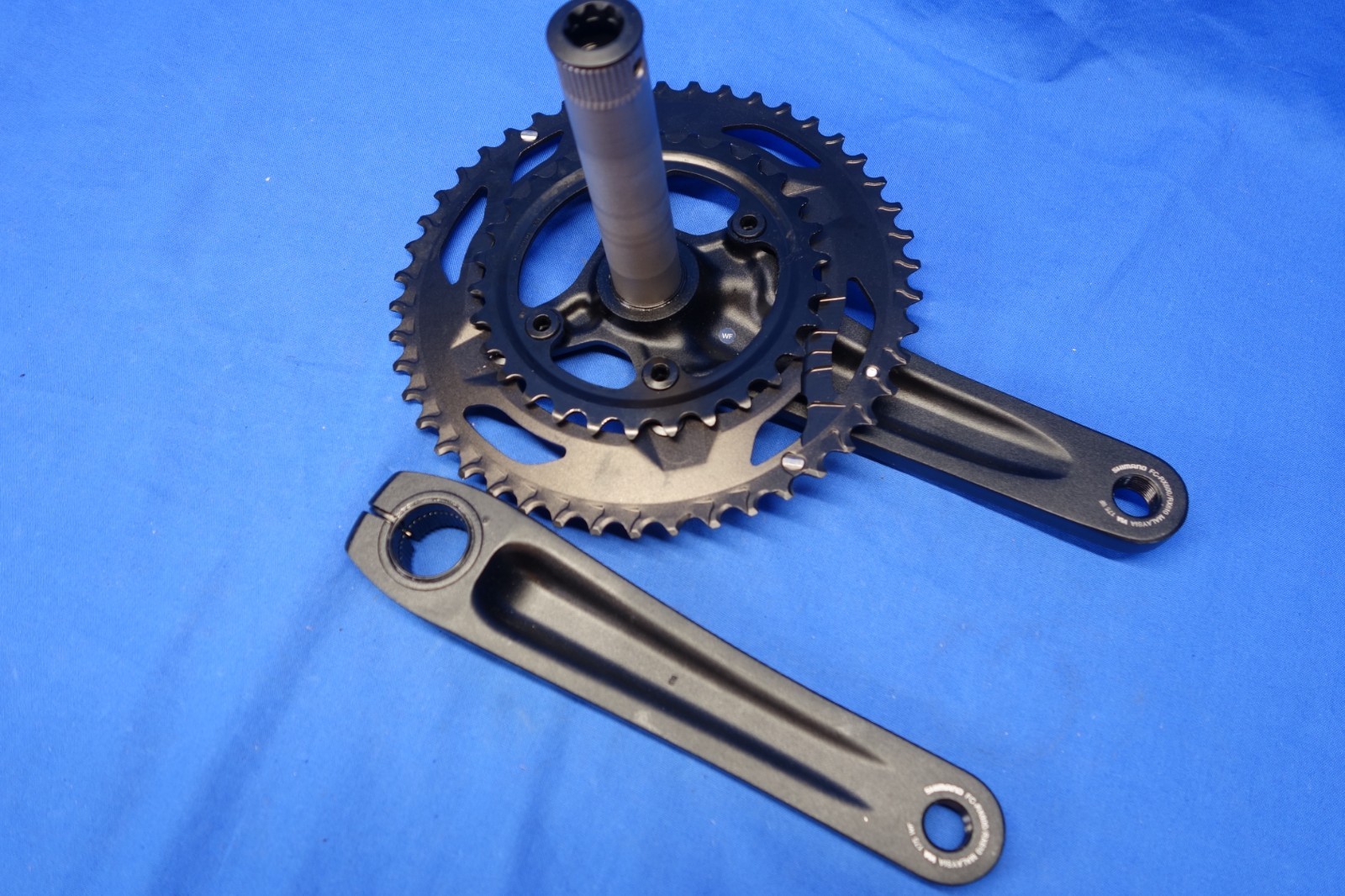 Shimano GRX FC-RX610 2 x 12 Speed Bike Crankset, 46/30t, 175mm Arm Length