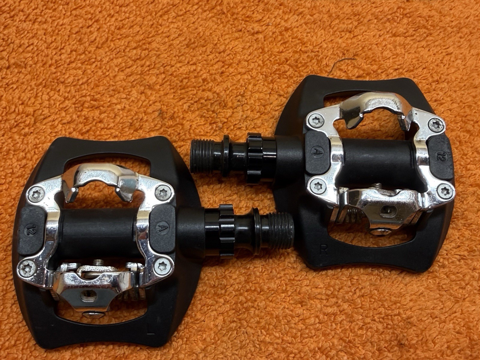 Forte double sided pedals clipless and platform SPD