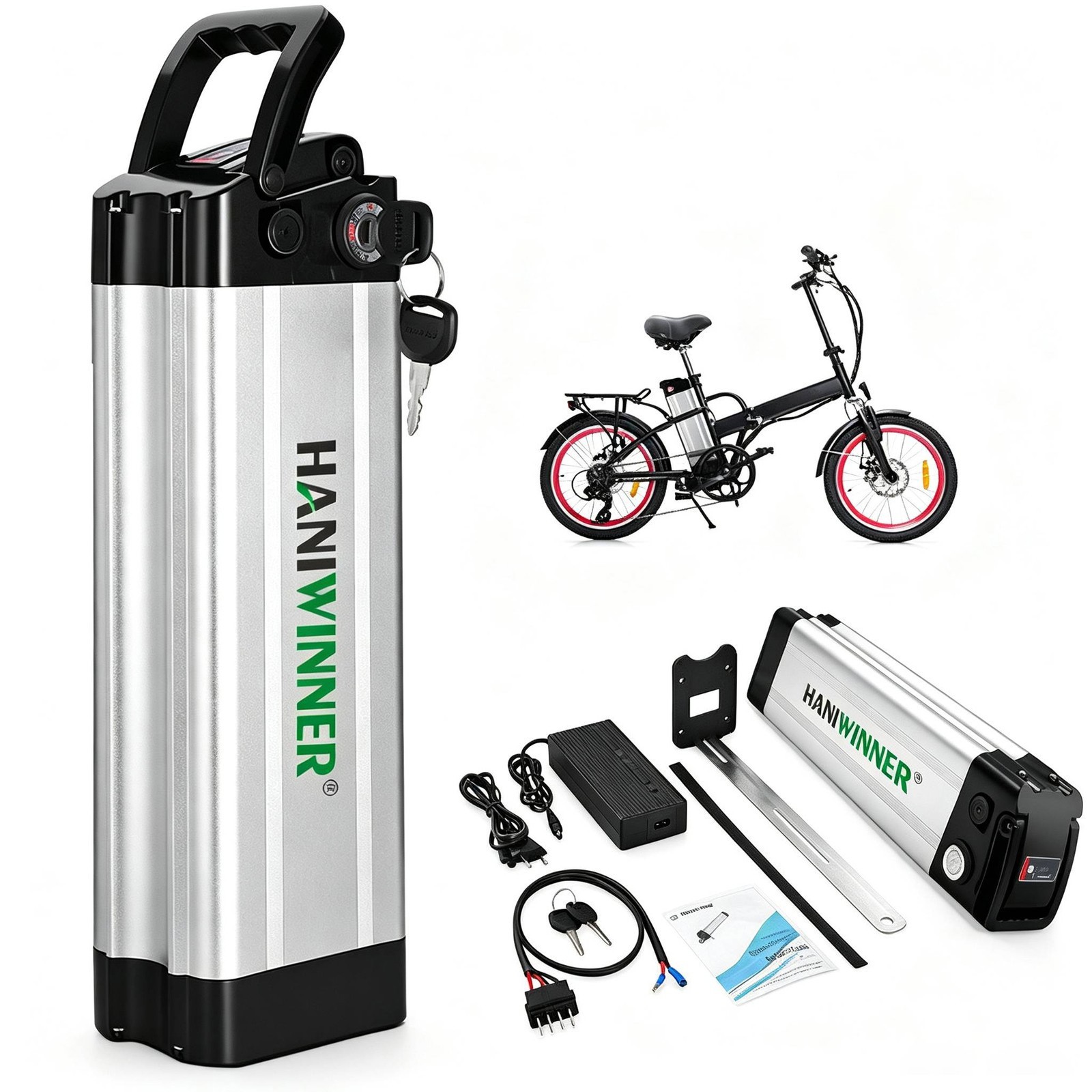 E-bike Lithium Battery 48V 12.5Ah Battery For Ancheer Ecotric Electric Bike