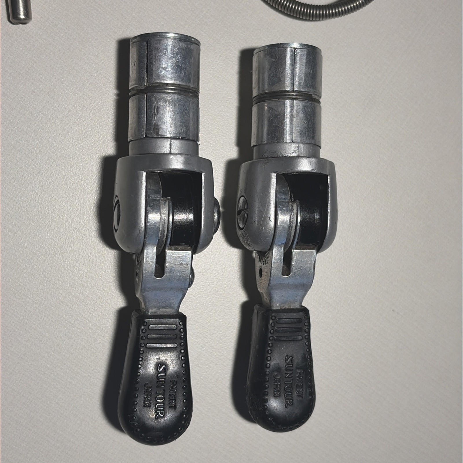 Vintage Suntour Power Ratchet Bar End Friction Shifters Japan Road Touring