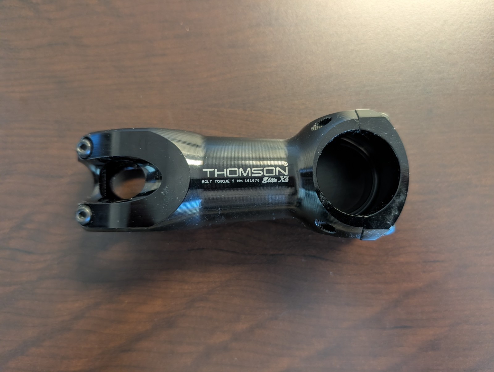 Thomson Elite X4 Stem 0 degree rise, 90mm length, 31.8mm steerer tube diameter