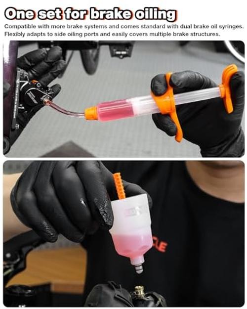 Brake Bleed Kit for Shimano, TEKTRO, TRP For Shimano with 150ml Mineral Oil