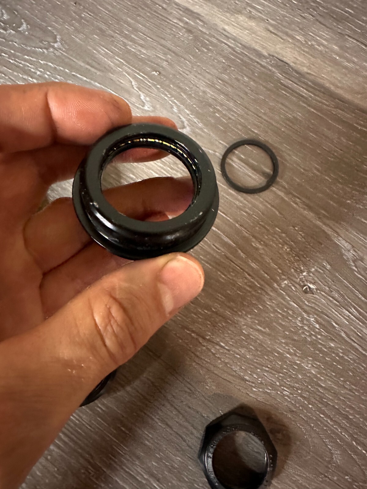 OEM 1 1/8″ Threaded Semi Integrated Bicycle Headset Steel No Crown Race 44mm