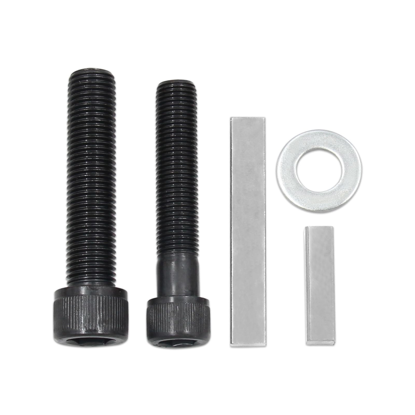 304 Stainless Steel Gas Engine Pulley Crank Shaft Adapter 1″ to 1-1/8″ 1/4″ Slee