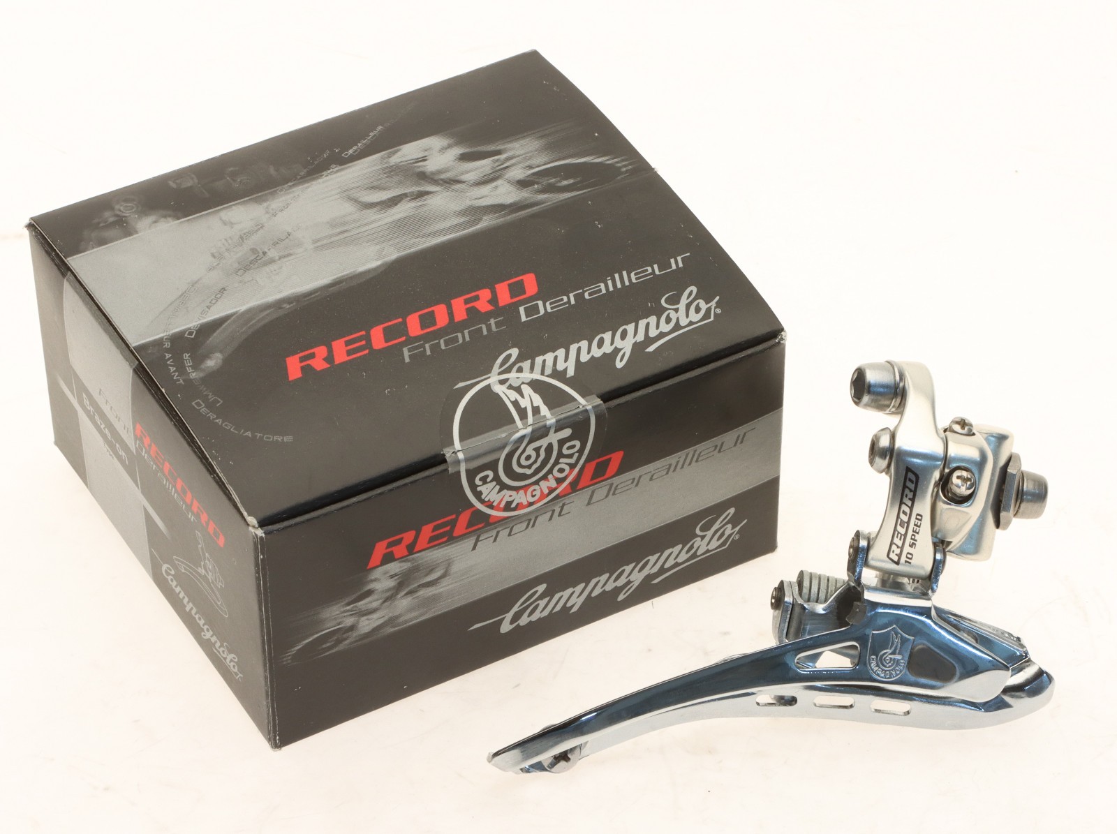 Campagnolo Record Front Derailleur 9/10 Speed Braze-On FD00-RE2S10 2000 NOS NEW