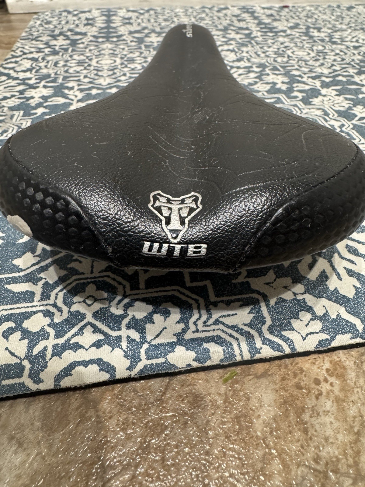 WTB Silverado Team Saddle Carbon Rails 133mm MTB Gravel Bike Seat